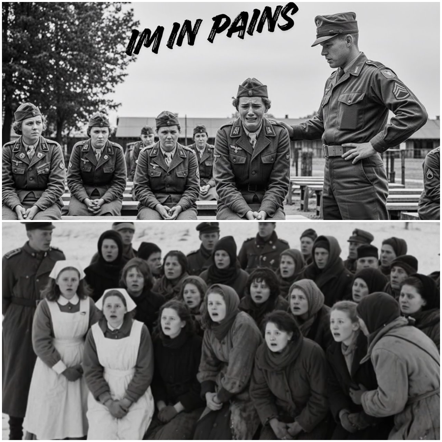 She Whispered It Hurt Every Time She Sat Down Inside an Allied POW Camp as German Female Prisoners Faced a Disturbing Reality That Few Dared Describe A Hidden Wartime Chapter Exposing Power Silence Fear and the Unspoken Cost of Captivity That History Softened Then Forgot Until Fragments of Records and Memories Slowly Revealed a Shocking Truth Buried Beneath Victory and Flags