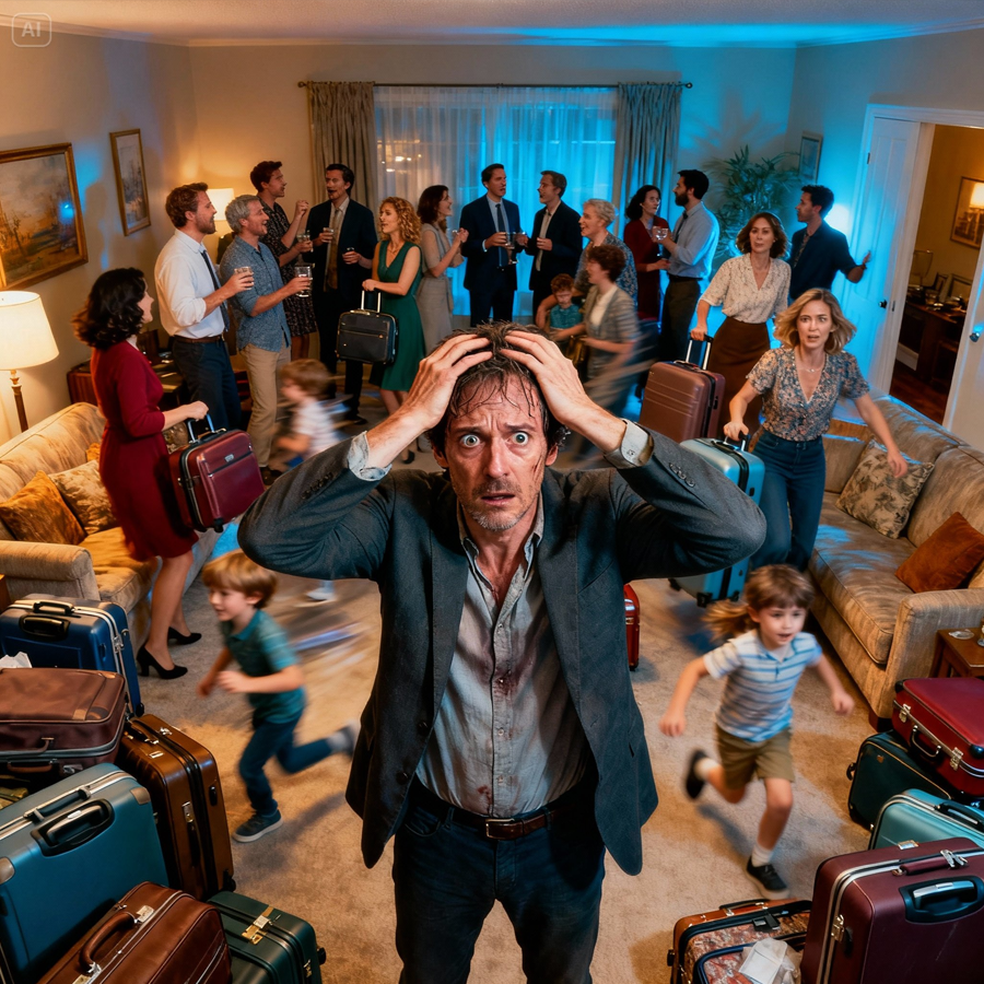 My Husband Calmly Announced That Seventy-Five Guests From His Mother Would Move In For A Month, I Left Without A Word Instead Of Arguing, And One Hour Later His Confident Plan Collapsed Into Panic, Tears, And Regret, Revealing How Silence Can Be Louder Than Shouting, Boundaries Can Shift Power Instantly, And One Unexpected Exit Can Rewrite Control, Respect, Marriage, And Consequences Forever