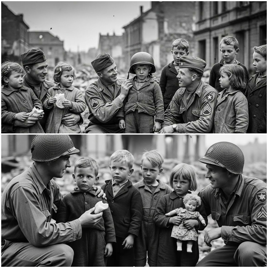 They Were Left With No Names and No Families — The Untold Story of German War Orphans Quietly Taken In by American Soldiers After Victory Reveals Shocking Choices, Secret Adoptions, Broken Records, And Emotional Bonds Formed in Ruins, Exposing a Hidden Post-War Reality That Changed Lives Forever and Remains Largely Unknown to History