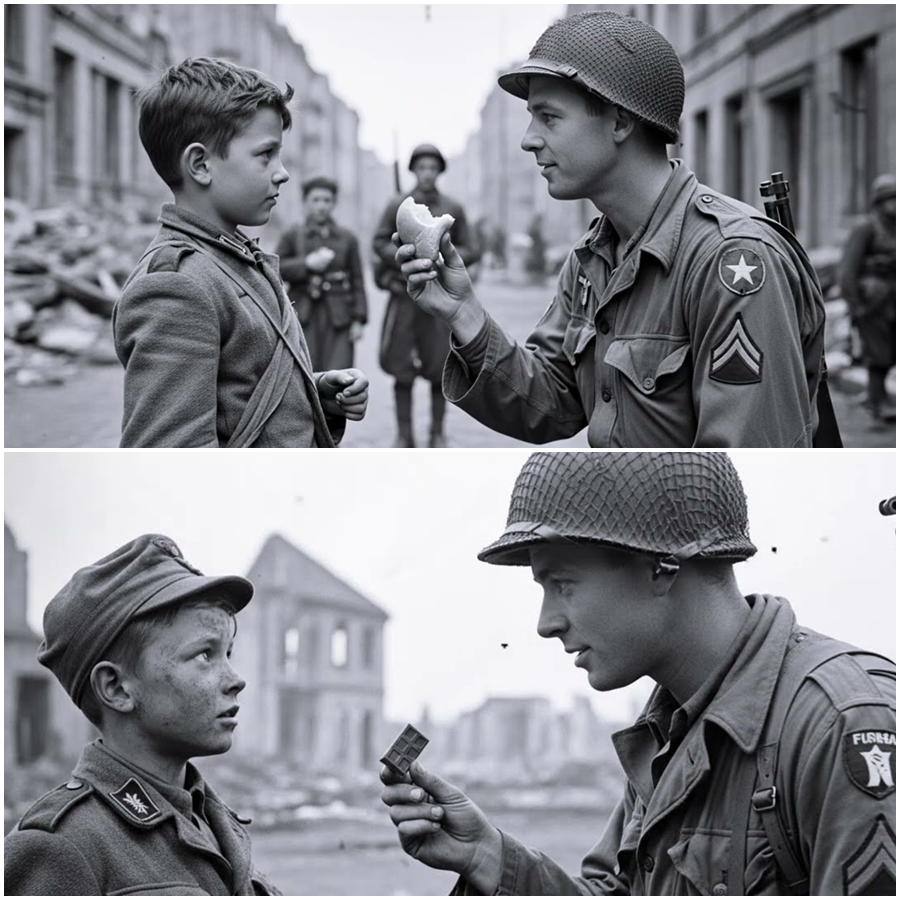 Why German Child Soldiers Began Calling American Troops Their New Parents After The War Crumbled Around Them A Hidden Chapter Of World War Two Where Teen Fighters Dropped Their Rifles Replaced Fear With Trust And Shocked History By Forming Bonds No One Expected Between Former Enemies Children Without Childhoods And Strangers Who Became Protectors In A World That Had Already Taken Too Much From Them