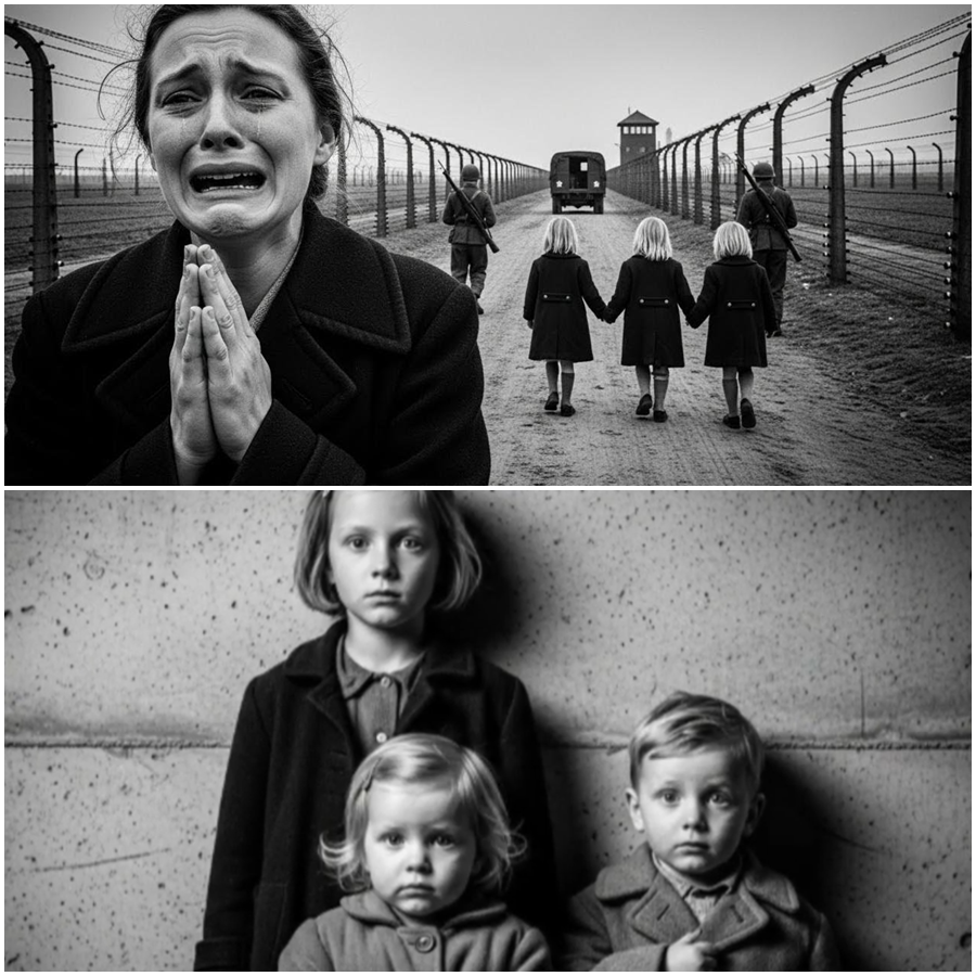 German POW Mother Watched British Soldiers Take Her Three Children Away, Believing It Was Forever, Until a Hidden Decision, a Sealed Order, and an Unspoken Act of Mercy Unfolded Over Forty-Eight Hours, Revealing What Really Happened After the Gates Closed, the Trucks Drove Off, and History Nearly Lost a Quiet Story of Separation, Waiting, and Unexpected Reunion That Changed Everything for One Family and Shocked Everyone Involved Thereafter