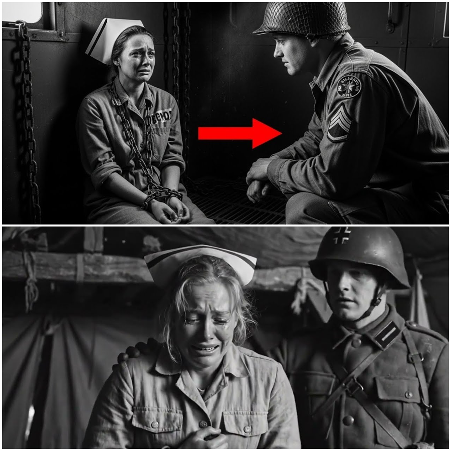 She Was a German Nurse Restrained in Silence as an American Soldier Stopped and Asked One Question That Unlocked a Forgotten Wartime Mystery of Power Fear Obedience and Moral Conflict a Shocking Hidden Episode Buried Beneath Victory Stories Official Records and Quiet Decisions That History Rarely Dares to Revisit Until Now