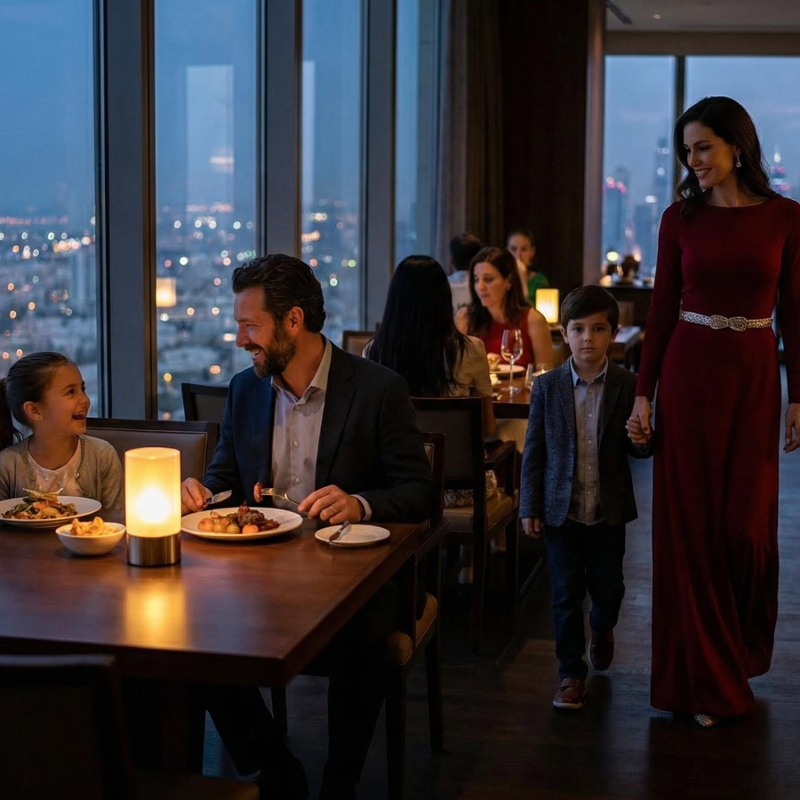 She Took Her Son to Dinner as a Billionaire — Then She Noticed a Single Father Across the Room, Triggering a Chain of Unspoken Choices, Quiet Observations, and a Shocking Emotional Awakening That Would Blur Lines Between Wealth and Want, Power and Humility, Privilege and Responsibility, Forcing One Extraordinary Evening to Redefine Success, Compassion, and the True Cost of Looking Away Forever In A Moment No One Expected Tonight