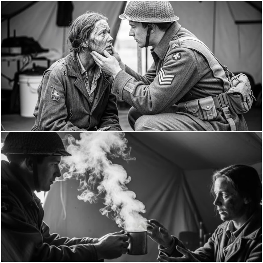 “My Skin Hurts,” the German POW Whispered in Fear—Moments Later, a British Army Medic Recognized the Hidden Danger, Made a Split-Second Decision, and Saved Her From a Permanent Injury, Revealing a Powerful Wartime Story Where Compassion Crossed Enemy Lines and One Quiet Act of Medical Skill Changed a Life Forever