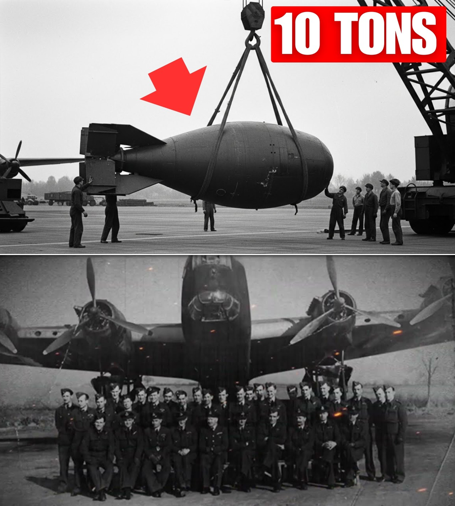 “When the Ground Turned Against Them: The 10-Ton ‘Earthquake Bomb’ That Shattered a Fortress—and Ignited a Quiet Civil War in the Skies”
