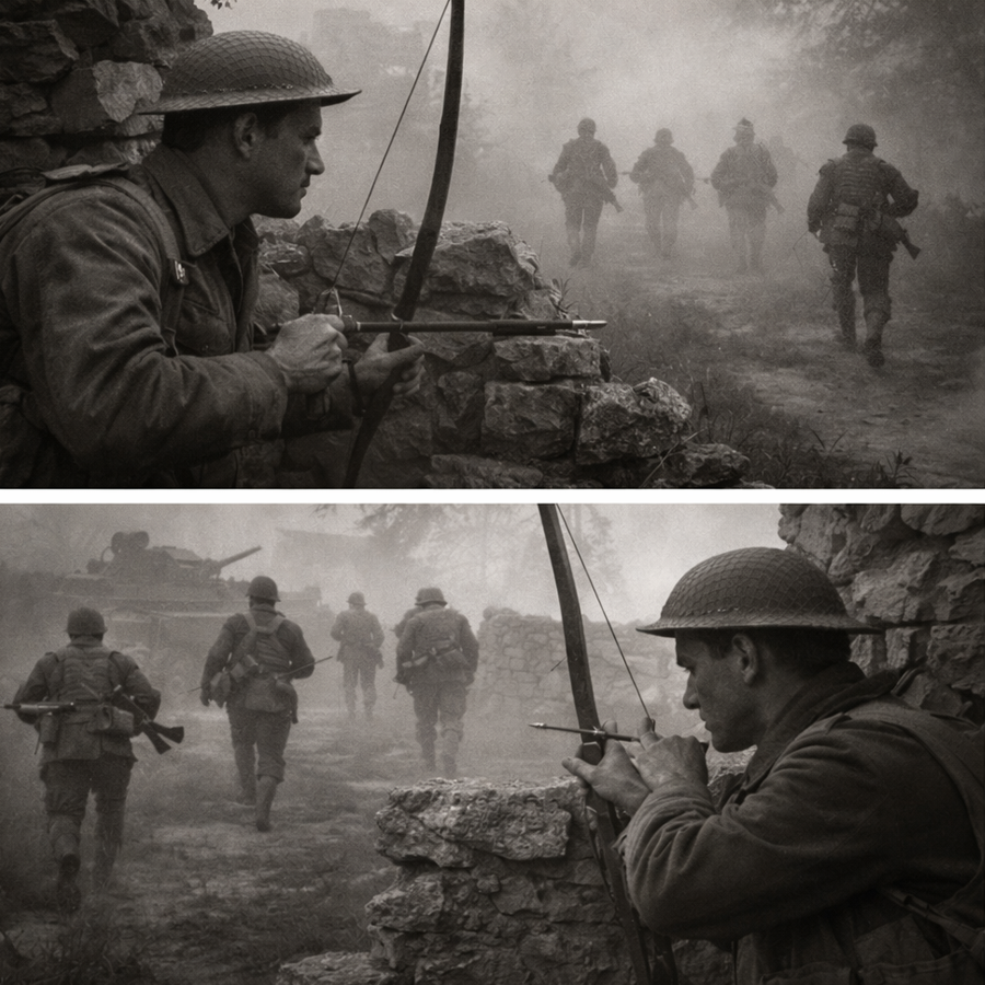 They Mocked His ‘Medieval’ Bow — Until He Killed 7 German Sergeants in 3 Days 