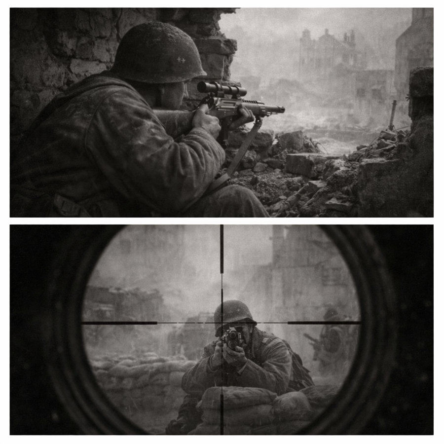 How One Sniper’s “STUPID” Mirror Trick Made Him 5 TIMES More Deadly Than German Snipers