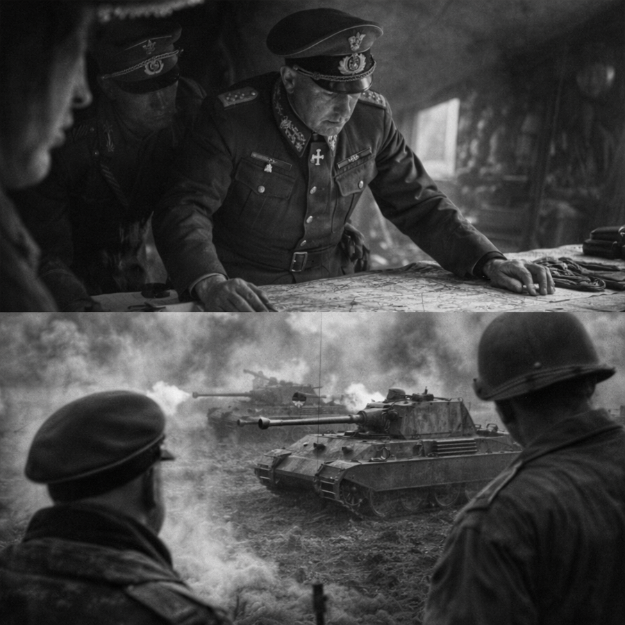 German General Sent 58 Brand New Panthers to Stop Patton… 8 Came Back