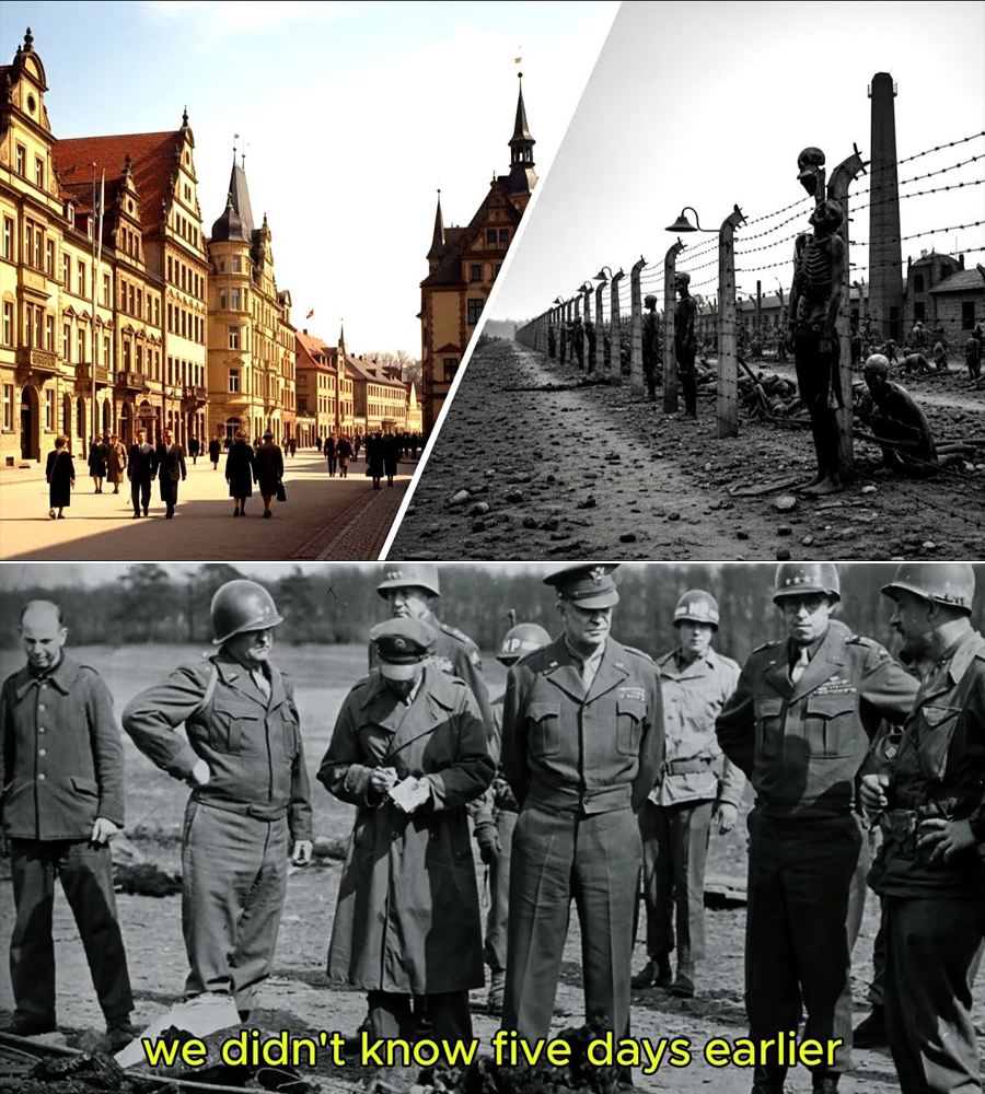 Patton Made Weimar’s Wealthiest March to a Liberated Camp Under Armed Guard—What He Told Them Inside Was So Cold, So Final, Even His Officers Stopped Speaking