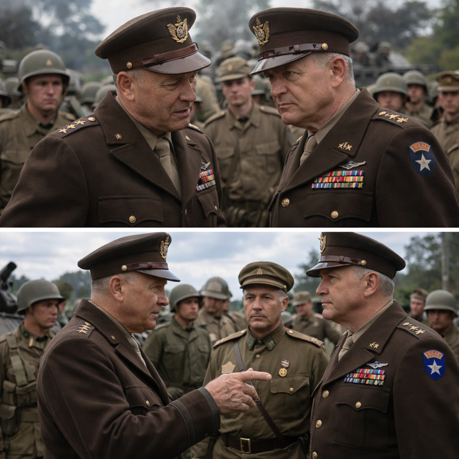 “Patton Crossed the Line First—Then Eisenhower’s Two-Sentence Message Changed Everything”
