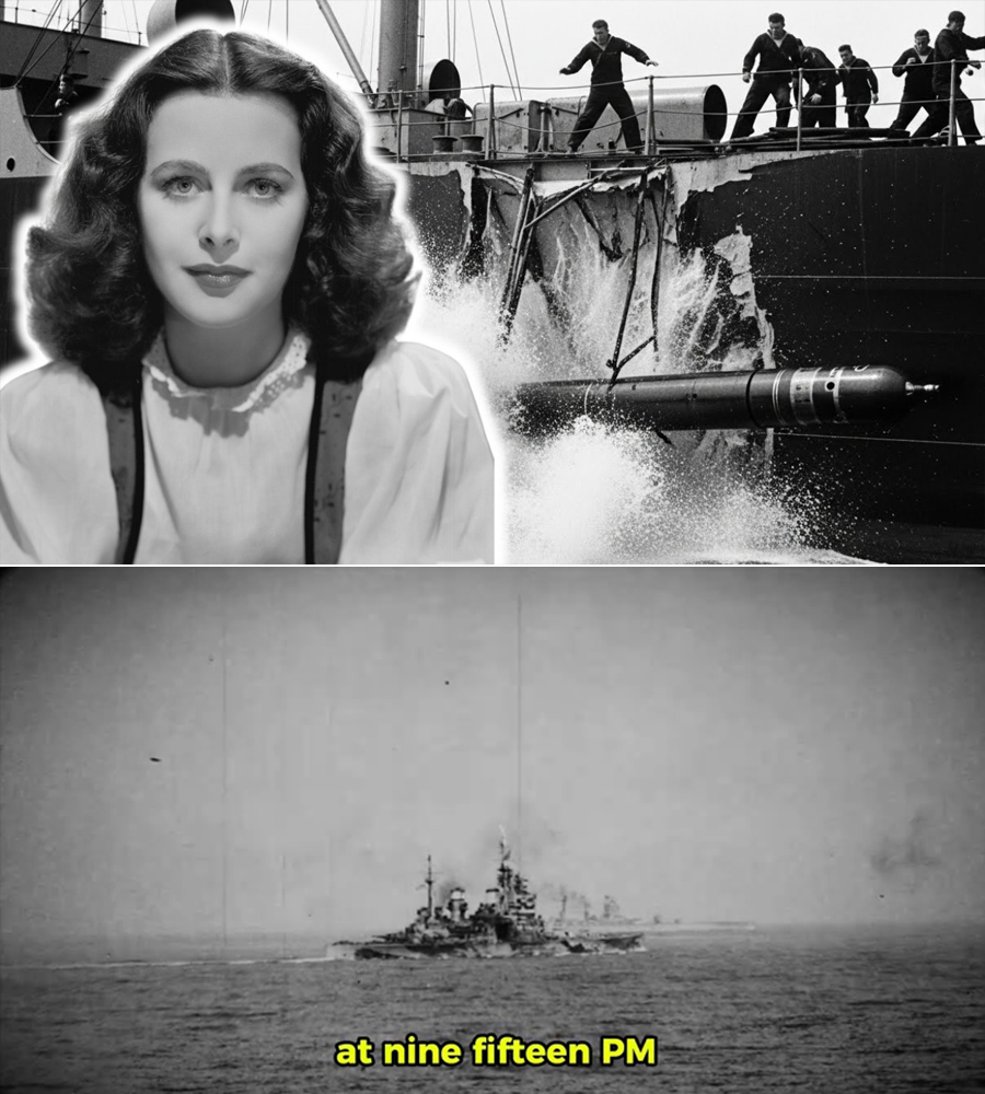 “They Wanted Her Smile—Not Her Solution”: The Night Hedy Lamarr Turned a Torpedo War Into a Signal War