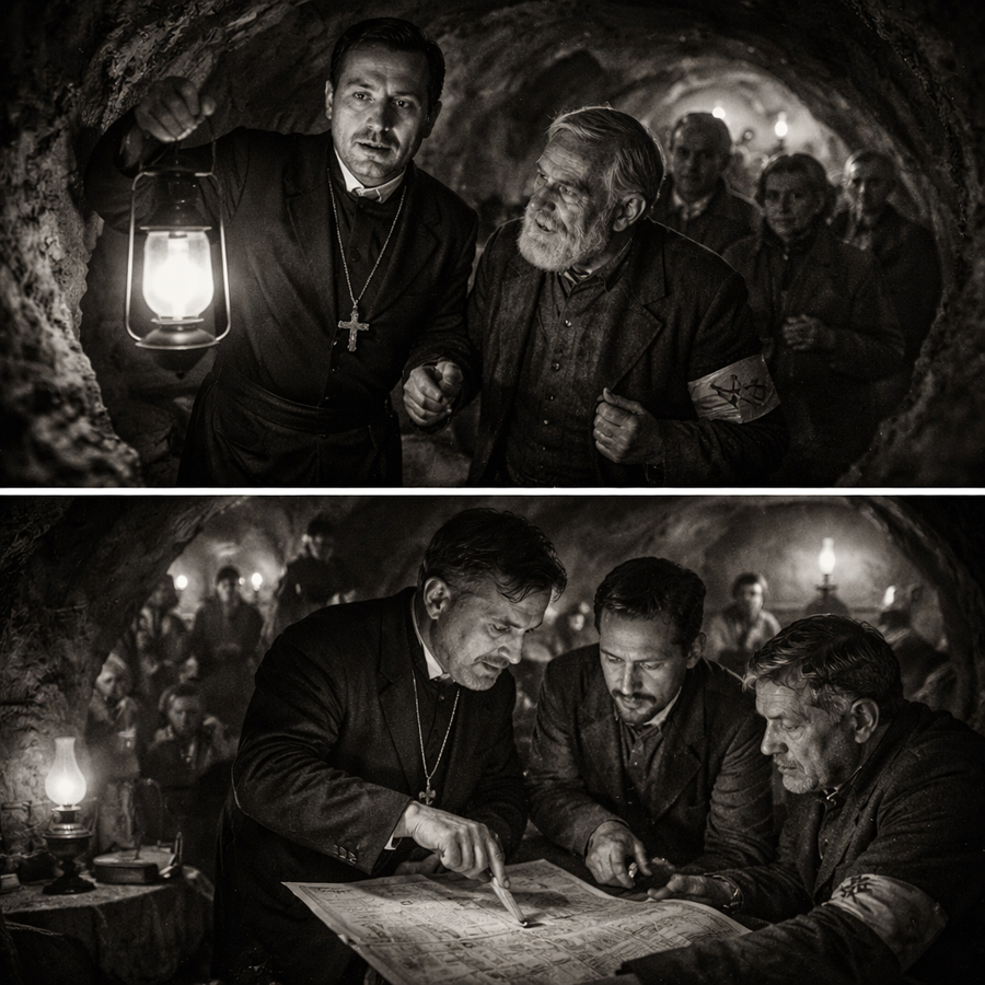 The Priest Who Built an Underground City for Jews Right Beneath the Nazis’ Feet…