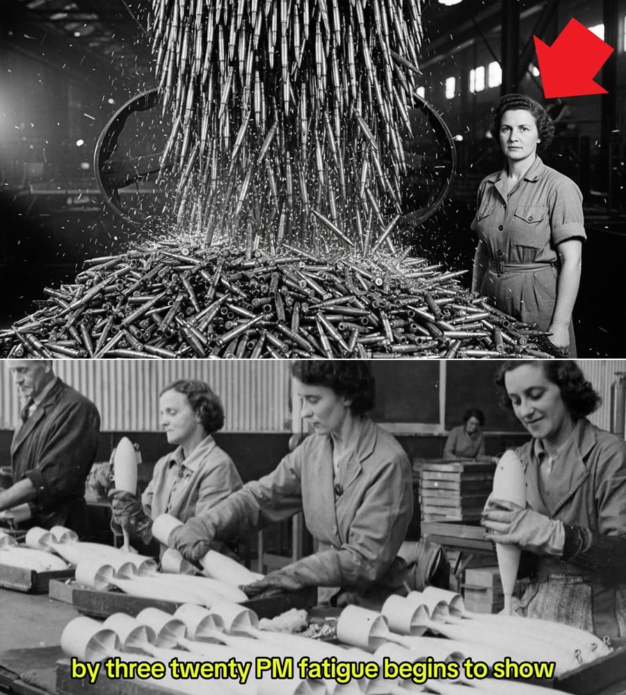 “The Woman Who Outproduced Armies—Then a Saboteur Lit the Match Inside Her WW2 Factory”
