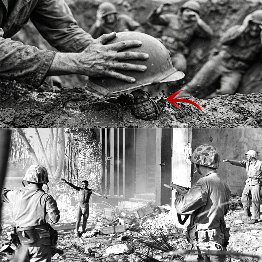 “Silent Thunder in the Crater”: The Split-Second Gamble at Roi That Broke the Rules—and Kept Three Marines Breathing