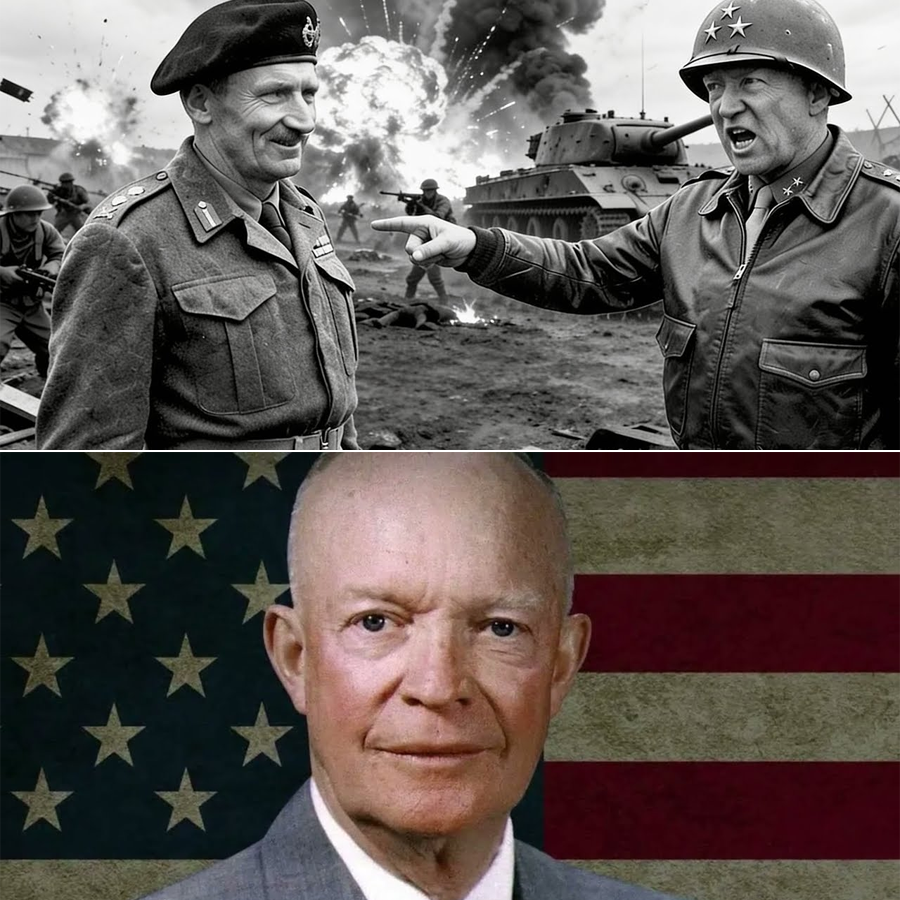 Montgomery Moved to Take Patton’s “Golden Road” Overnight—But a Missing Order, a Red-Penciled Map, and One Quiet Phone Call Triggered a Command-Level Shock Nobody Saw Coming