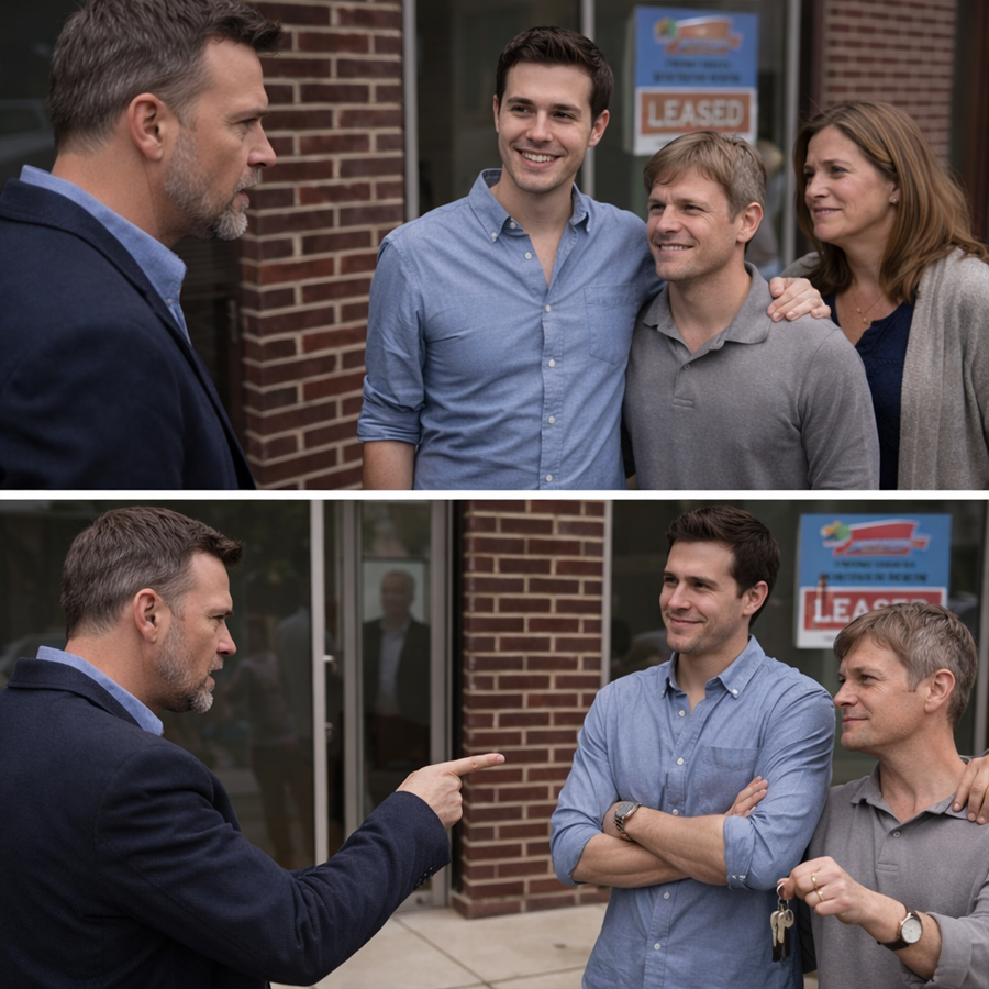 “He Left Her When She Couldn’t Stand—Years Later, Her Sons Owned the Door He Slammed in Their Faces”