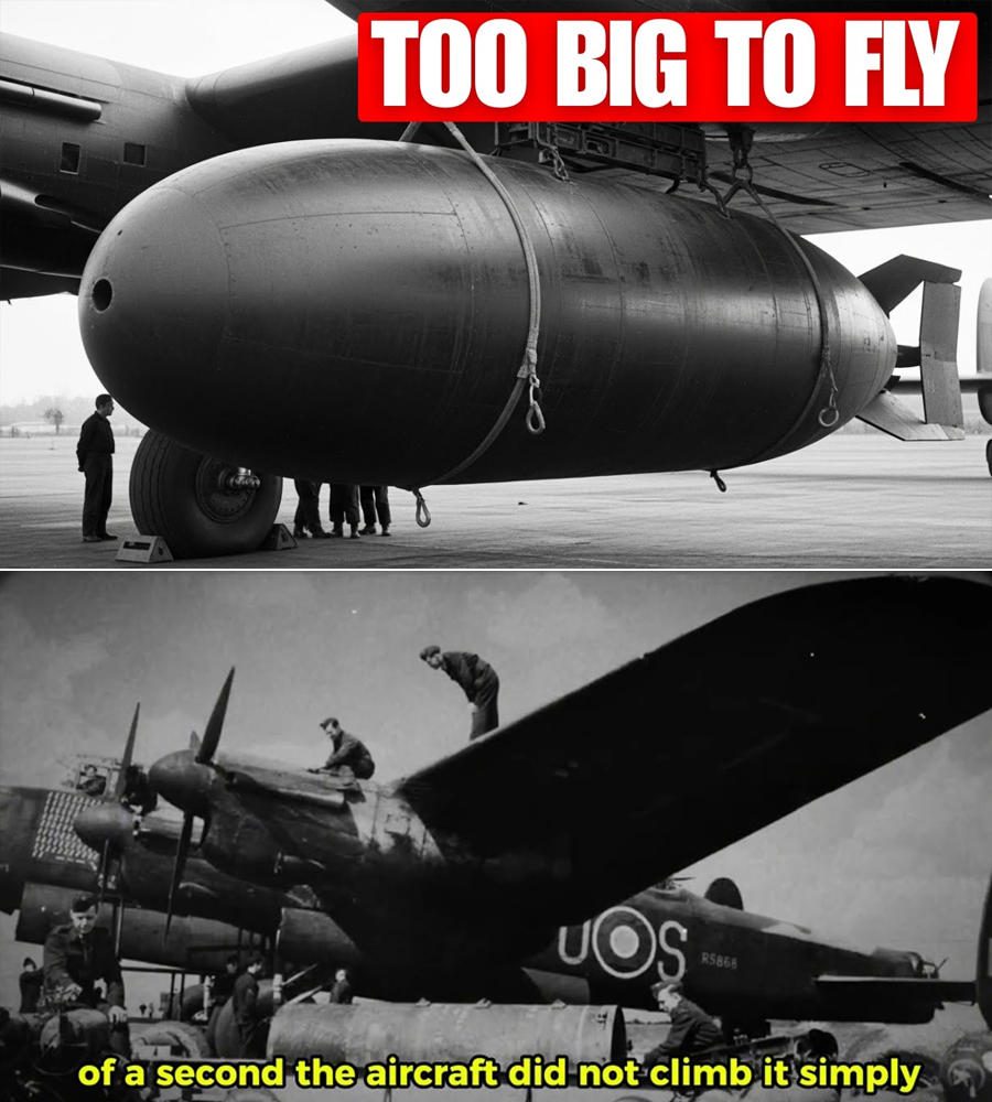 Britain’s “Impossible Payload”: The Night a Monster Bomb Nearly Broke the Runway—and Started a War Inside the RAF