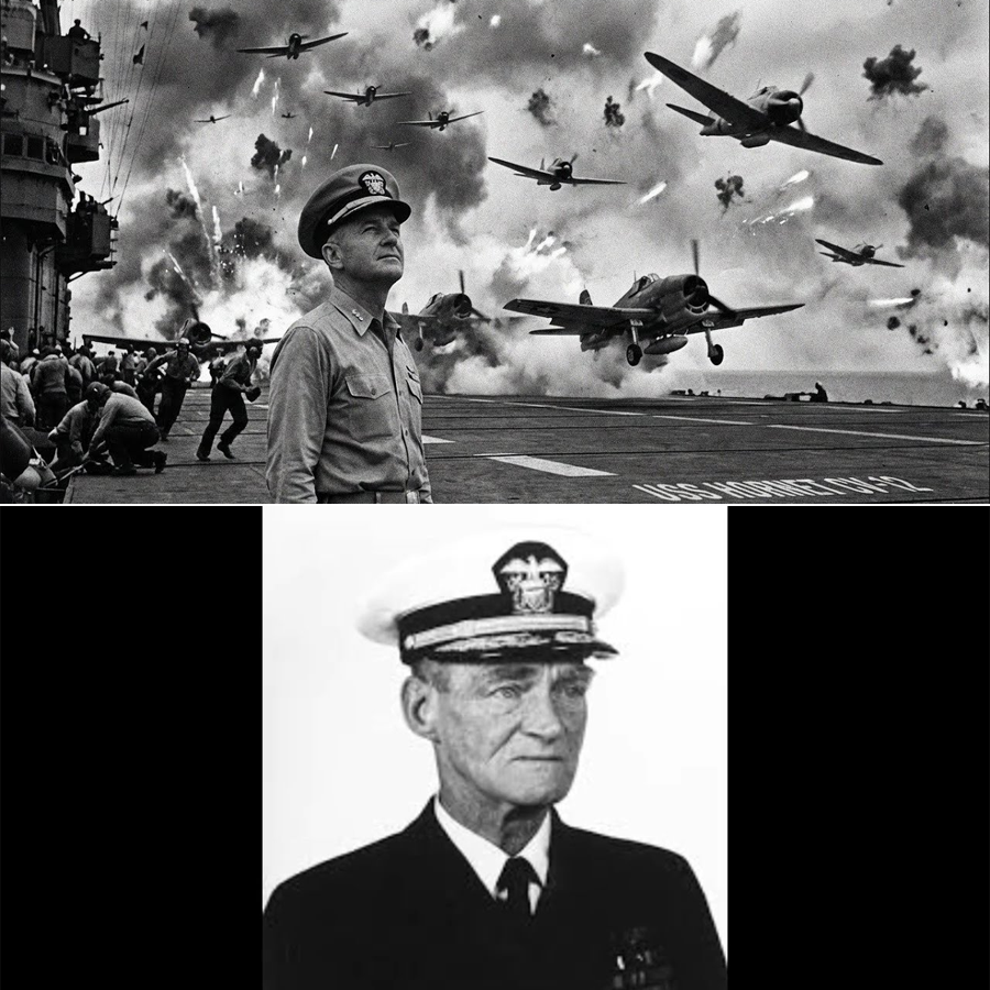 “Japón Rodeó Su Cubierta… Él No Se Inmutó: La Orden Secreta Que Lanzó 100 Hellcats y Cambió la Batalla”