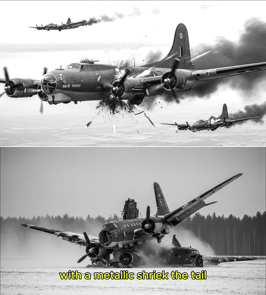 A B-17 Fell Out of the Sky in Pieces—Yet Somehow Every Crewman Walked Away, and the Strange “Impossible” Detail Witnesses Swore They Saw Still Has No Easy Answer
