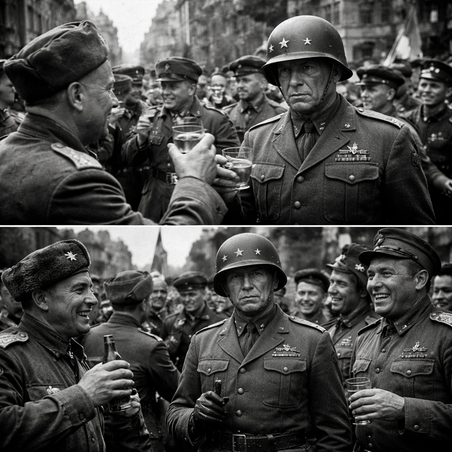 What Patton Said to the Russian General Who Offered Him a Toast…