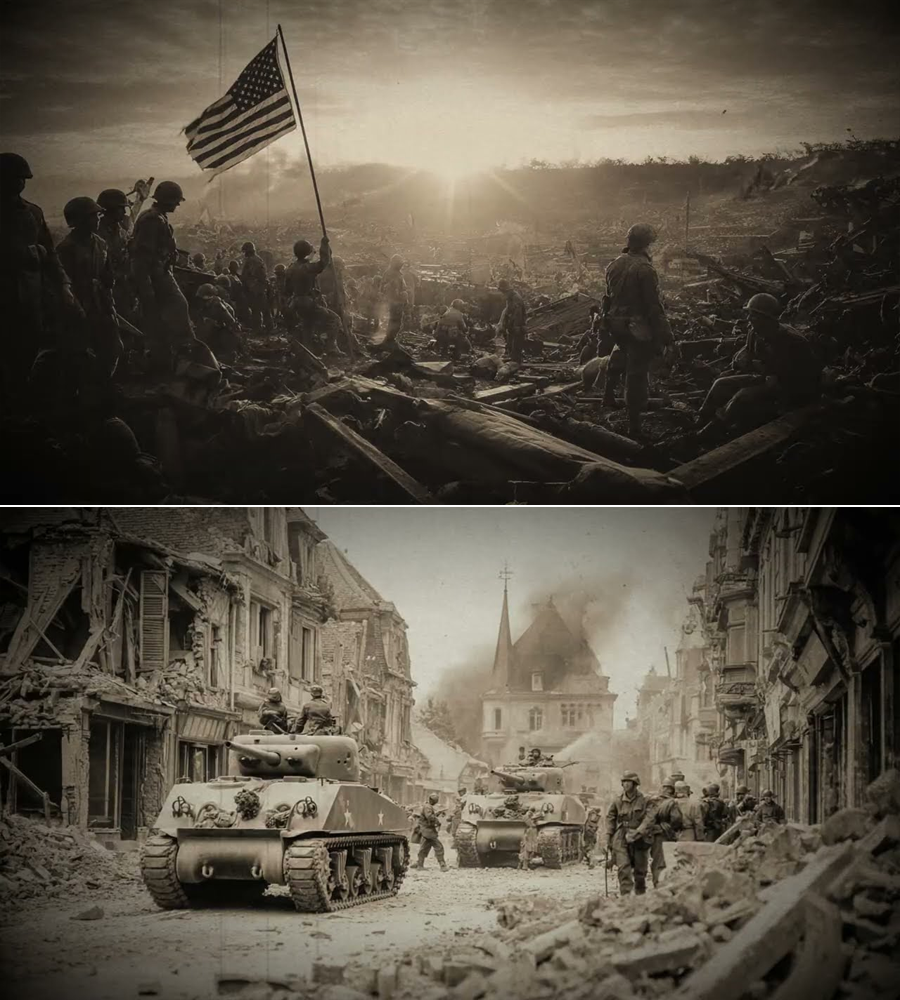Montgomery Thought the Rhine Would Be “His” Moment—Then Patton’s Armor Burst Across First, the Press Went Wild, and a Locked-Door Phone Call Changed the War’s Story Overnight