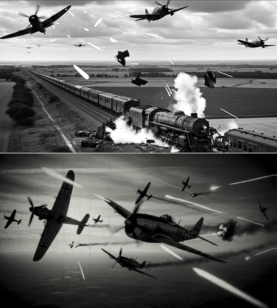 They Laughed at the “Fat Thunder” in the Sky—Until One Brutal Mission Revealed the P-47’s Hidden Trick, and German Aces Realized Too Late Why It Wouldn’t Die
