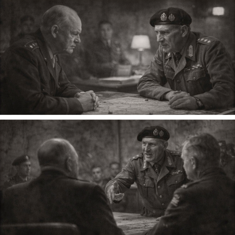 The Day Eisenhower Finally Snapped — How One Meeting Silenced Montgomery Forever 