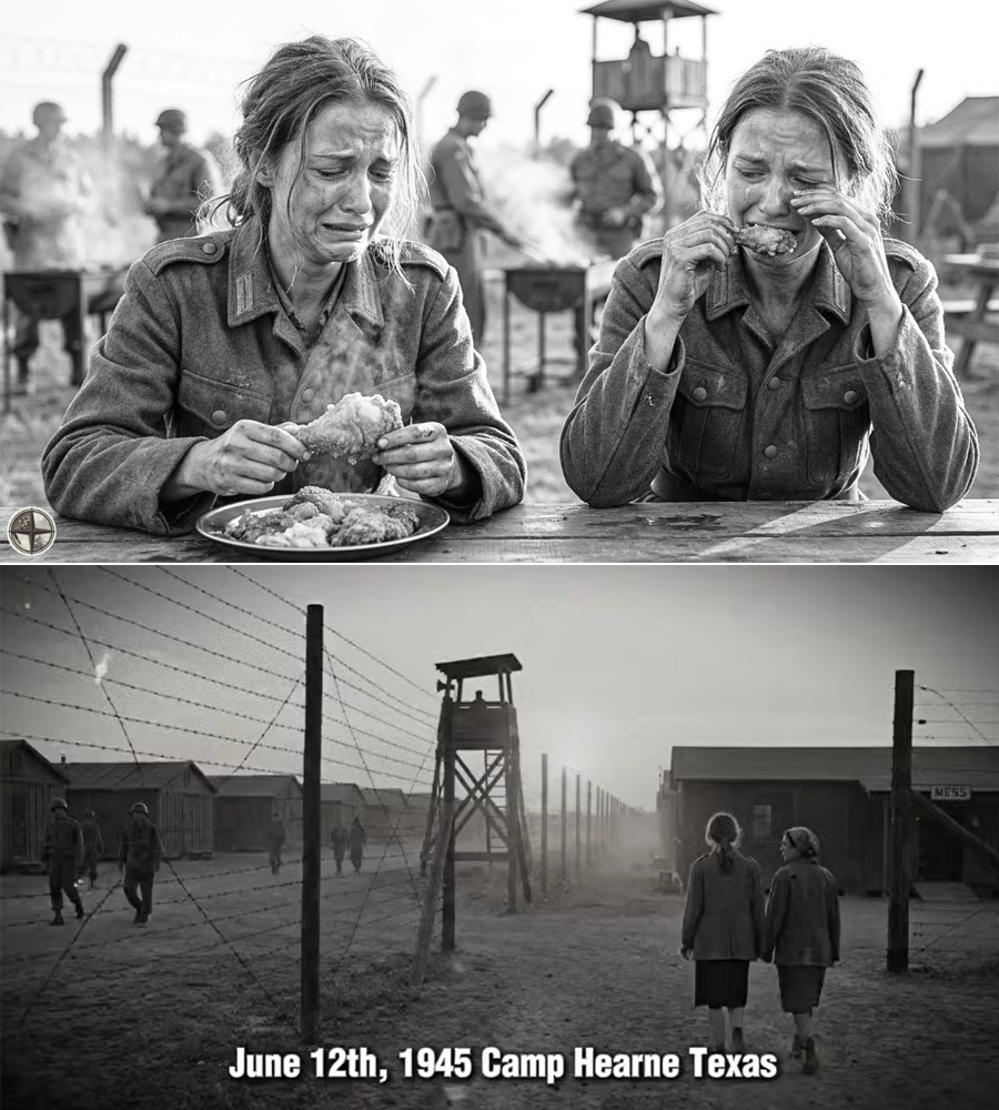 “They Called It the ‘Golden Bird’—But No One Expected This: German Women POWs Broke Down in Sob-Shocking Tears After One Bite of America’s Mysterious Fried Chicken.”