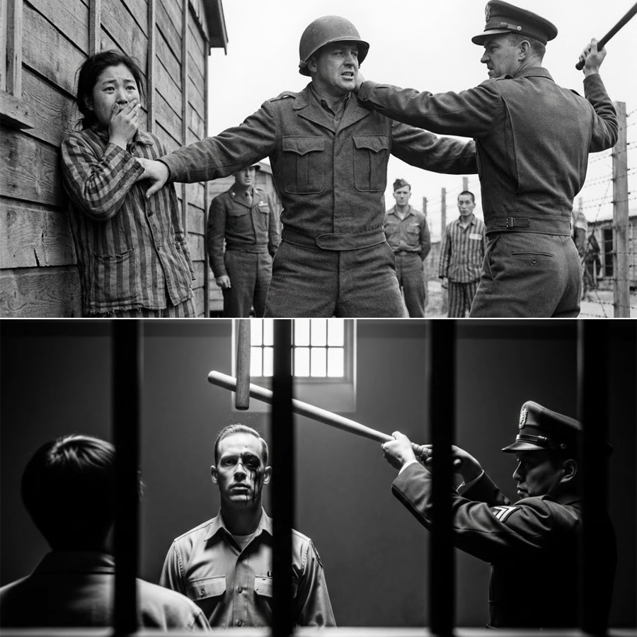 A Japanese POW Whispered “It Was Meant for Me”—Then an American Guard Stepped In, Took the Blows, and a Sealed War-Camp Report Revealed the Quiet Reason Command Couldn’t Ignore