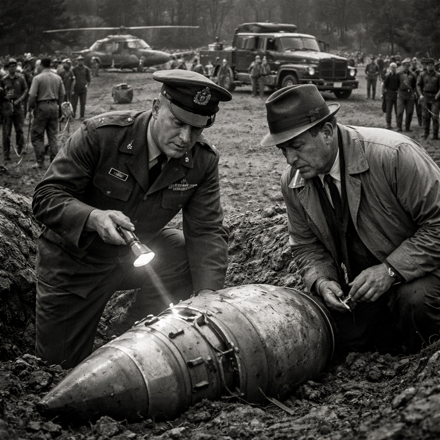 “A Midnight Fireball Fell Over North Carolina—And One Silent Switch Stood Between a Quiet Farm Town and the Unthinkable: The Lost Cold-War Secret They Tried to Bury Forever.”