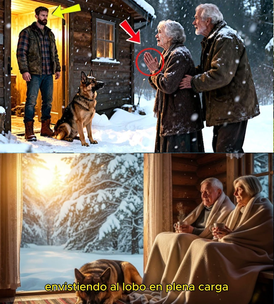 “They Begged for Shelter in the Blizzard—Until a Veteran Recognized the Sign on His Own Door… and the Night Turned Into a Siege”