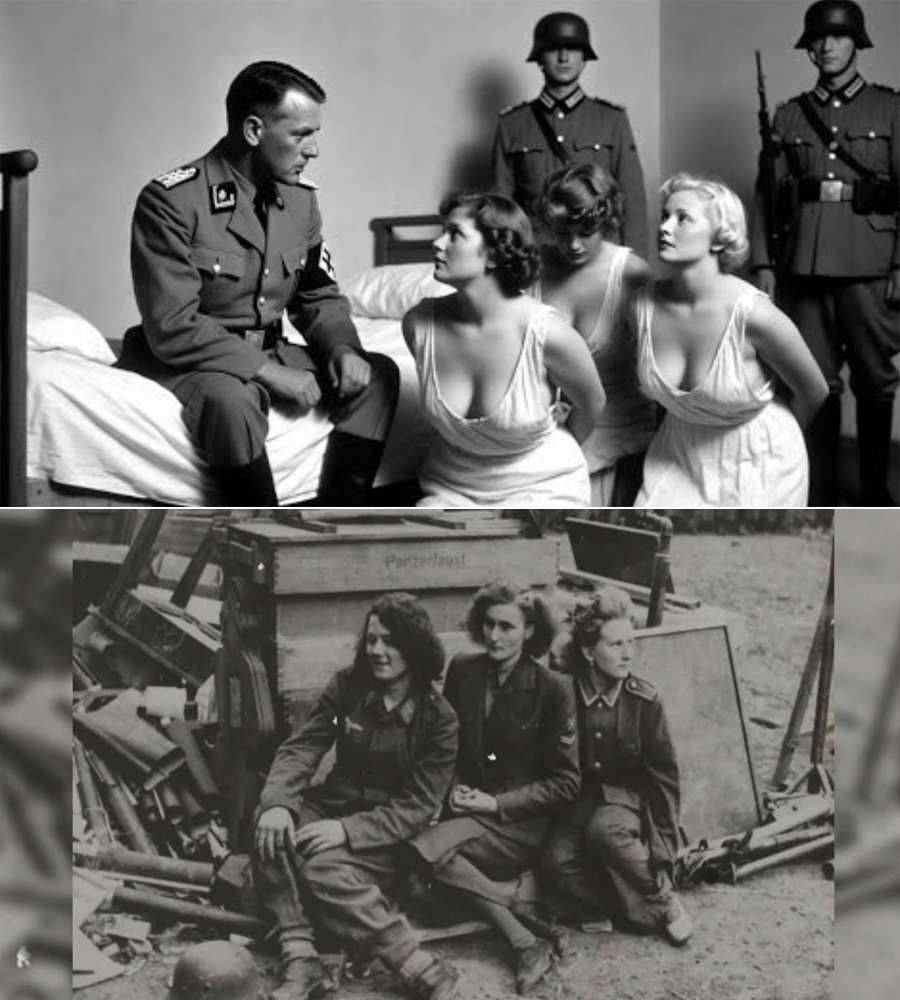 A Night Under the Black Uniform: Three Captives, One SS Officer—And the Twist No One Survives Unchanged