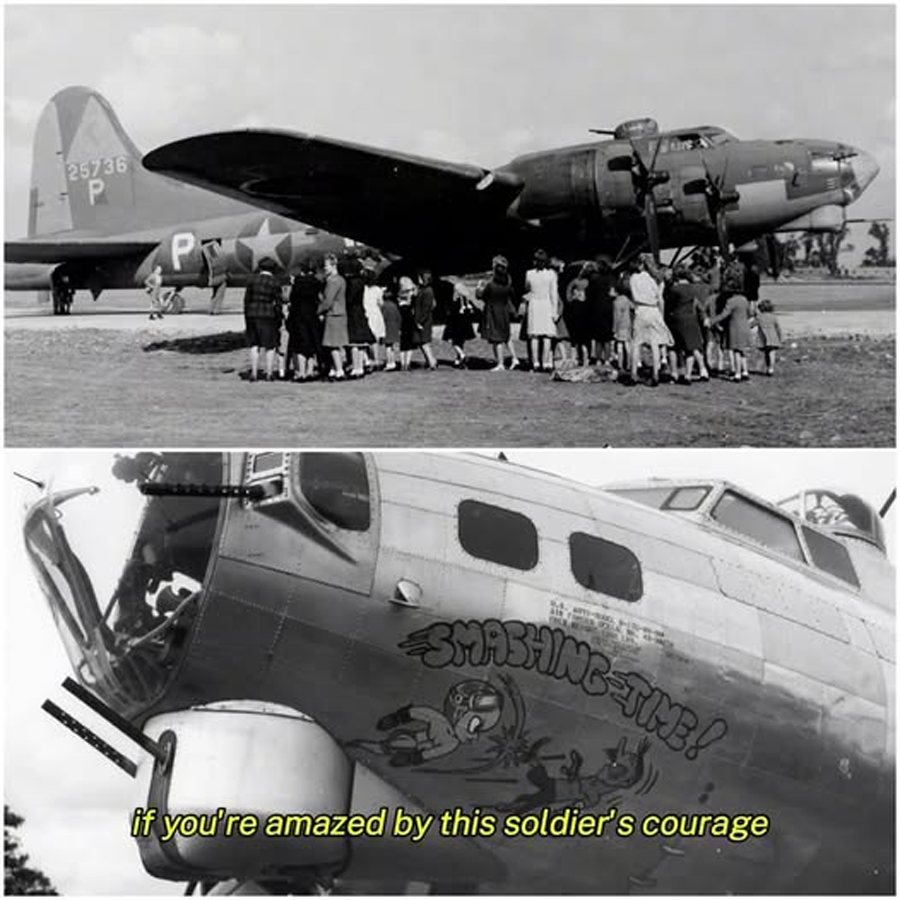 27,000 ft above Castle, Germany. July 30th, 1943. Staff Sergeant Michael Aruth’s fingers are numb inside his electric gloves.