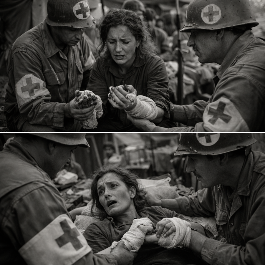 “My Skin Hurt” — The German Woman POW Who Almost Lost Both Hands