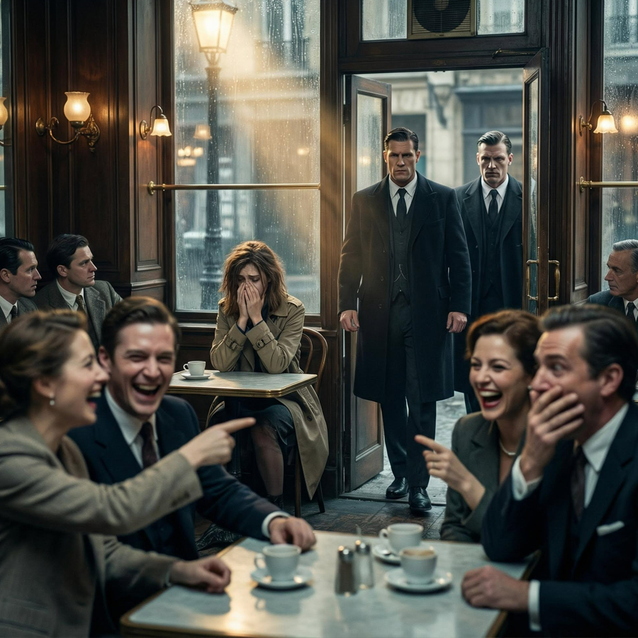 They Humiliated Her in Public… Until Those Men Walked In—and the Whole Town Went Silent