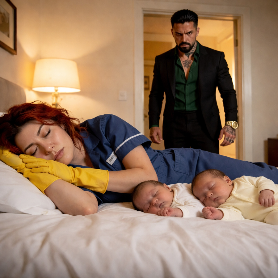 The Mafia Boss’s Twin Girls Haven’t Slept in 93 Nights—Until a “Nobody” Maid Finds the Hidden Door, Plays One Forbidden Lullaby, and Exposes the Secret Their Father Buried
