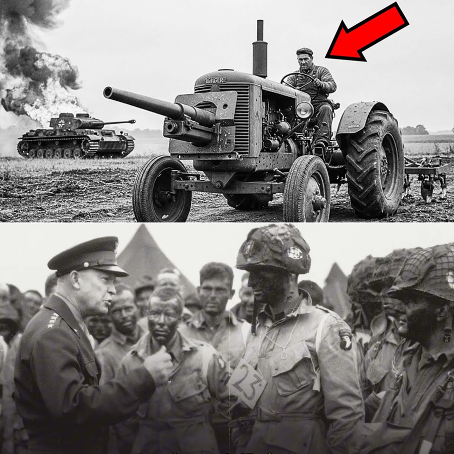 A Quiet Farmer Drove a “Scrap-Metal Tractor” Into a Steel Column