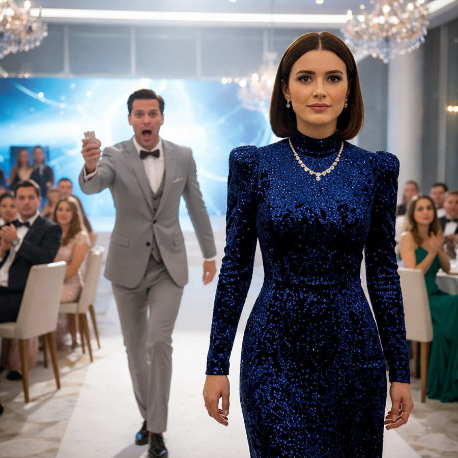 He Called Her “Just a Clerk” — Until the Billionaire Took Her Hand on Stage… and Her Ex Lost Control