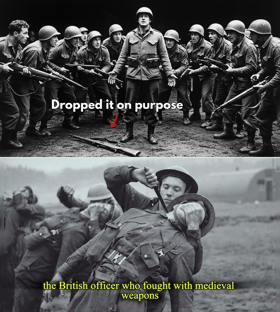 He Let His Rifle Hit the Cobblestones in Front of 47 Armed Germans—Then Whispered Three German Words That Froze the Courtyard and Rewrote the Night’s Outcome