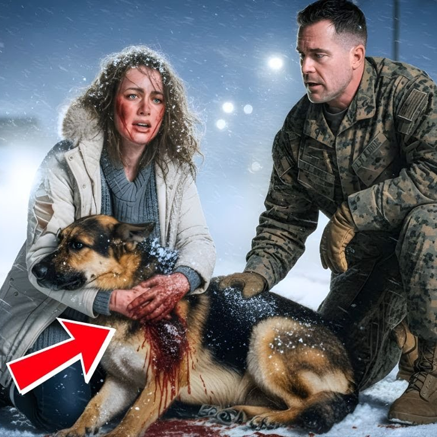 He Pulled Over for a Stranger on a Rain-Soaked Backroad—Then the Woman Whispered a Name, and the Injured Dog Led Him to a Secret the Whole Town Had Buried