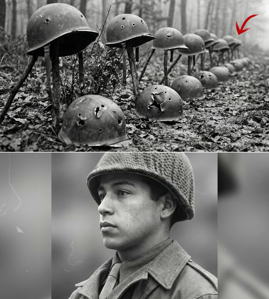“A GI Dragged Helmets Through the Mud Like Breadcrumbs—What the Enemy Followed Next Was a Nightmare: 10 Minutes, 9 Men Down… and a ‘Ghost Trail’ That Kept 200 Americans Breathing for 3 Days.”