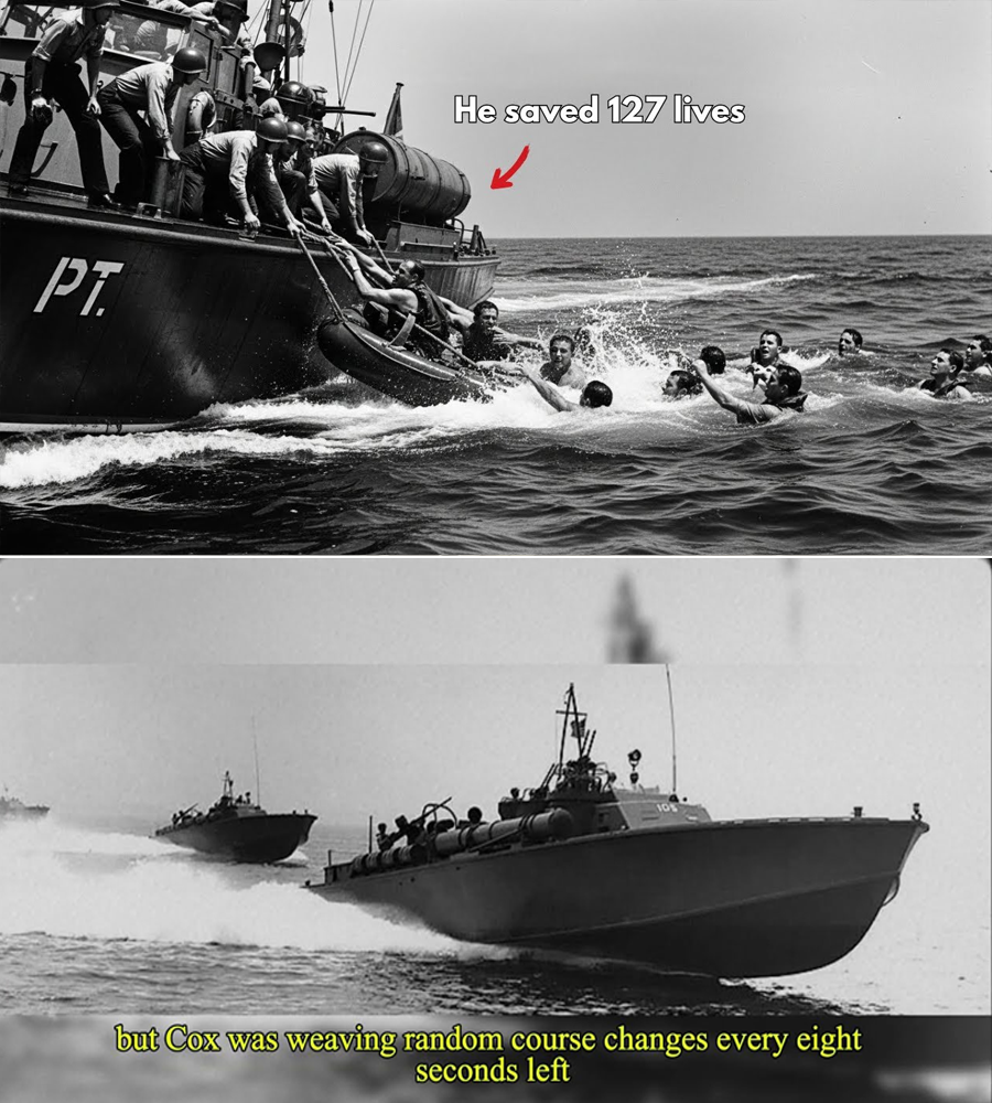 A PT Boat Skipped the “Safe Route” at Midnight—Then One Commander Drove Straight Into Tracer-Streaked Black Water, Pulling Strangers From the Sea Until the Ocean Ran Out of Hands to Grab.