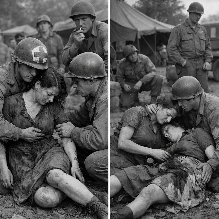 “I’m Bleeding Through My Dress,” She Whispered—Then Collapsed at an American Field Tent, Forcing Medics to Choose Between Orders, Mercy, and the Secret She’d Stitched Into Her Hem