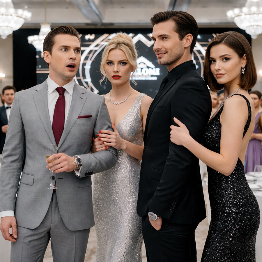 He Booked a Penthouse for His Mistress—Then His Ex-Wife Walked In on the Billionaire CEO’s Arm… and the Room Turned Violent