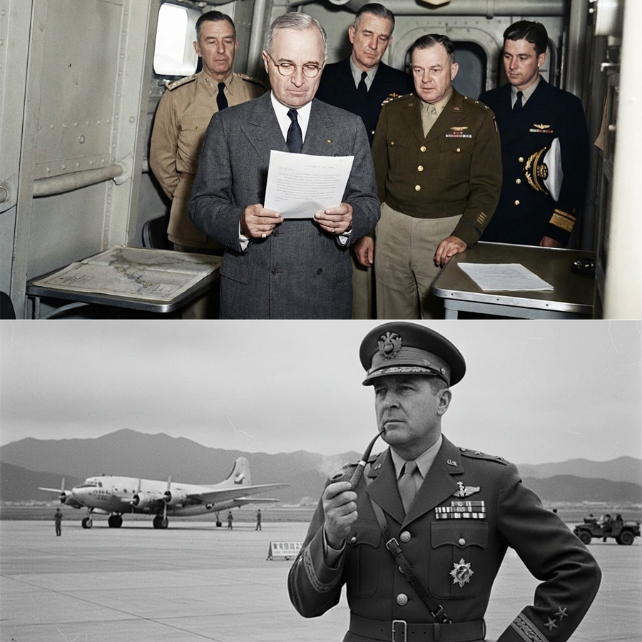 The USS Missouri Heard the Pens Scratch—But in Washington, Truman Spoke a Line So Unexpected His Aides Froze, Unsure If America Was Ready to Hear It