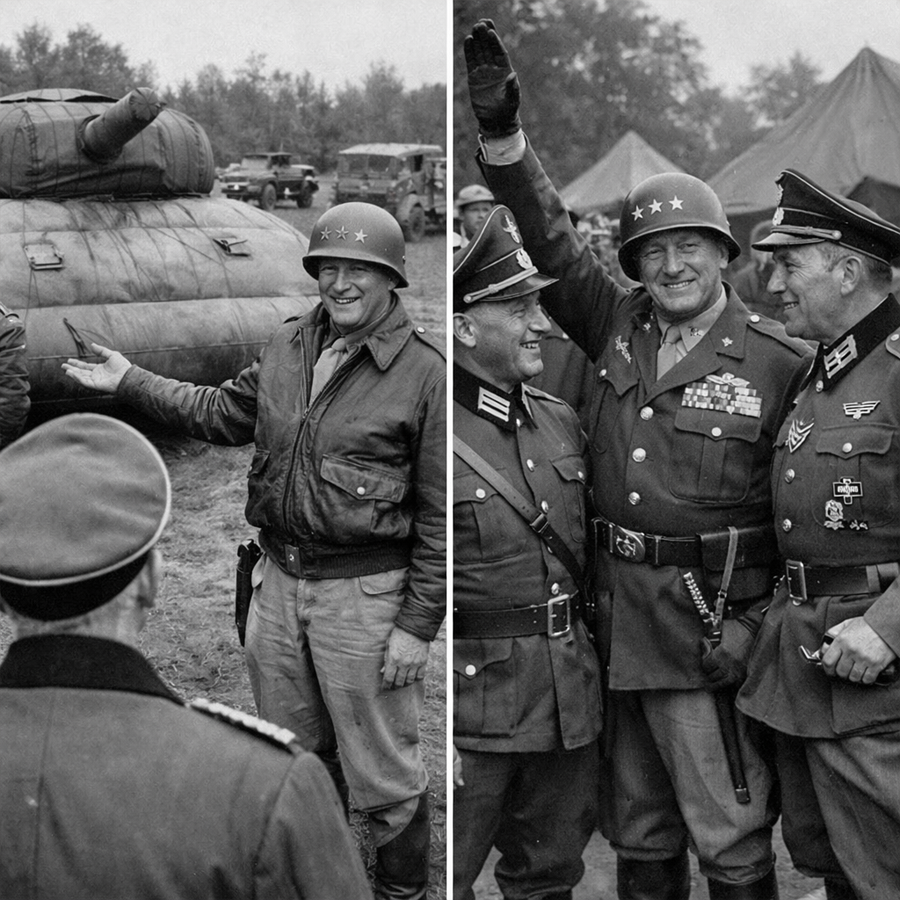 German Commanders Were SPEECHLESS When Patton Did THIS… You Won’t Believe Why