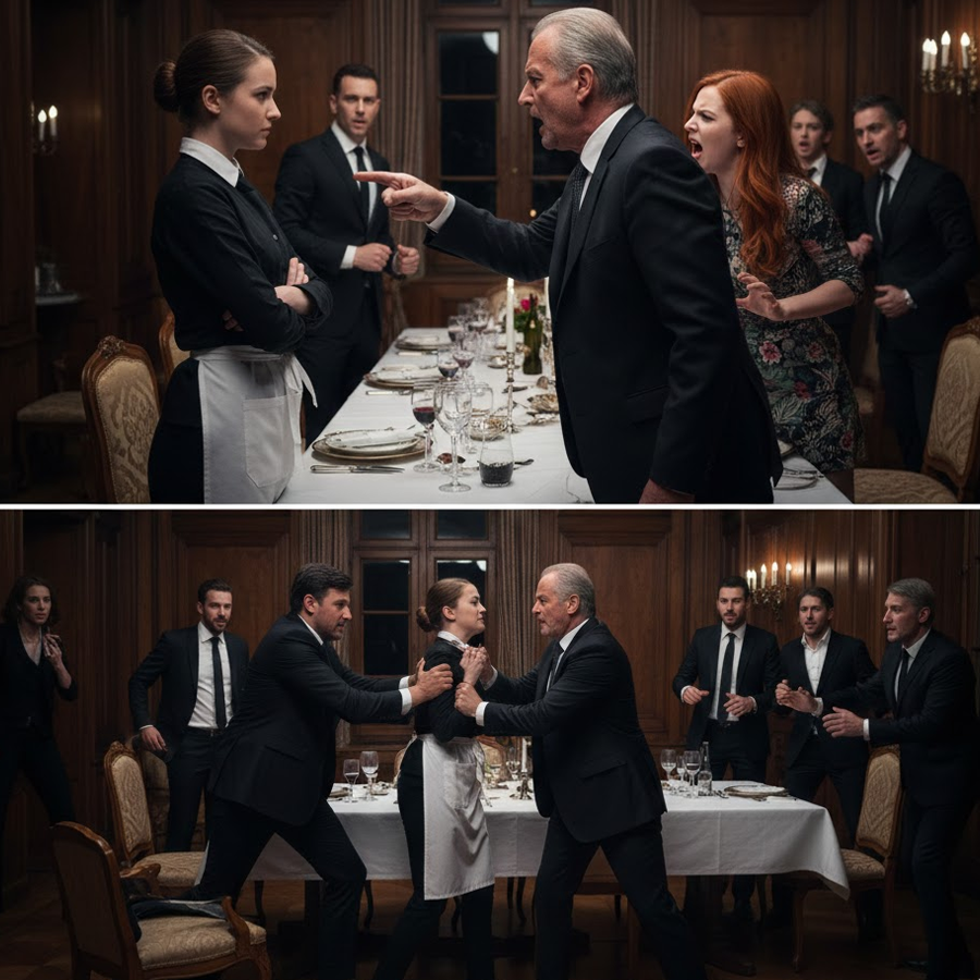 No One Could Calm the Billionaire’s Daughter—Until a Ragged Waitress Did One Quiet Thing That Made Him Go Pale