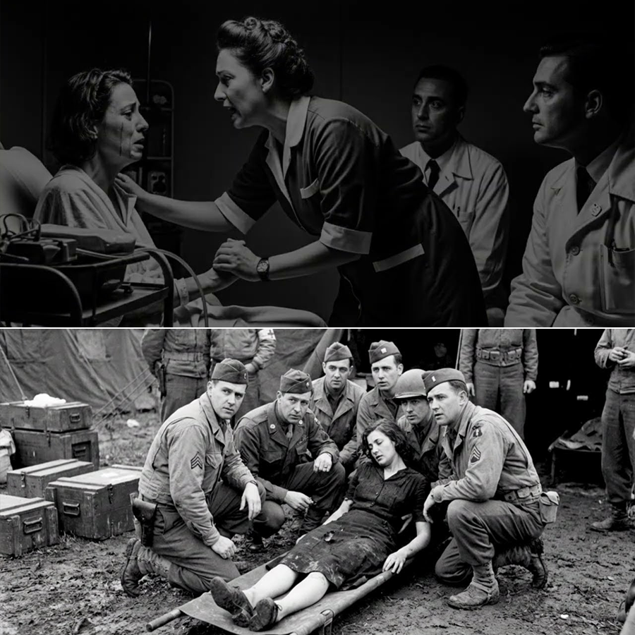 A German POW Stumbled Into an American Field Clinic Whispering, “I’m Bleeding Through My Dress”