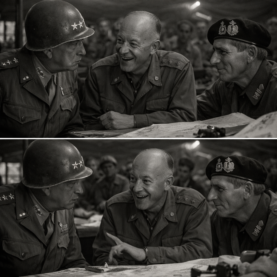 What Eisenhower Said When He Realized German Generals Feared Patton More Than Montgomery