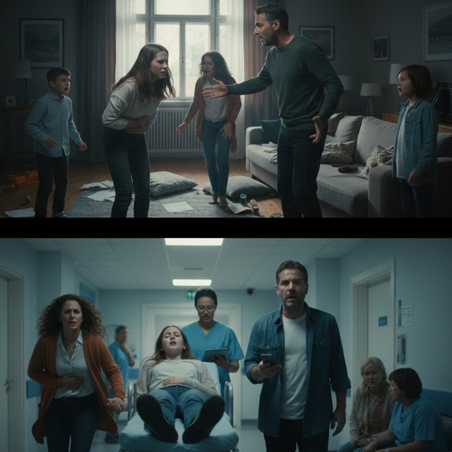 “My Daughter Said Something Was Wrong—My Husband Called It Drama. The Hospital Visit I Made Alone Exposed a Truth We Could Never Undo.”